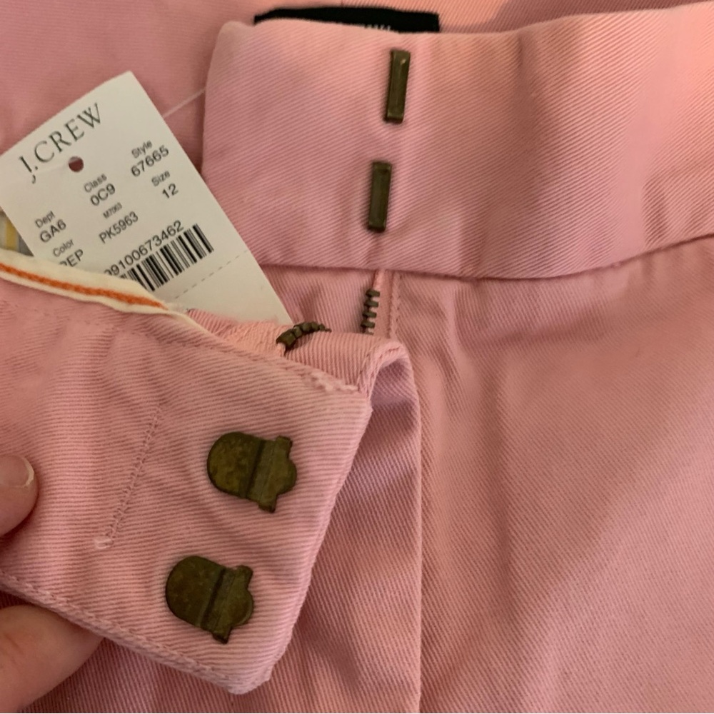 J. Crew Blush Pink Women's Bermudas - Picture 3 of 5